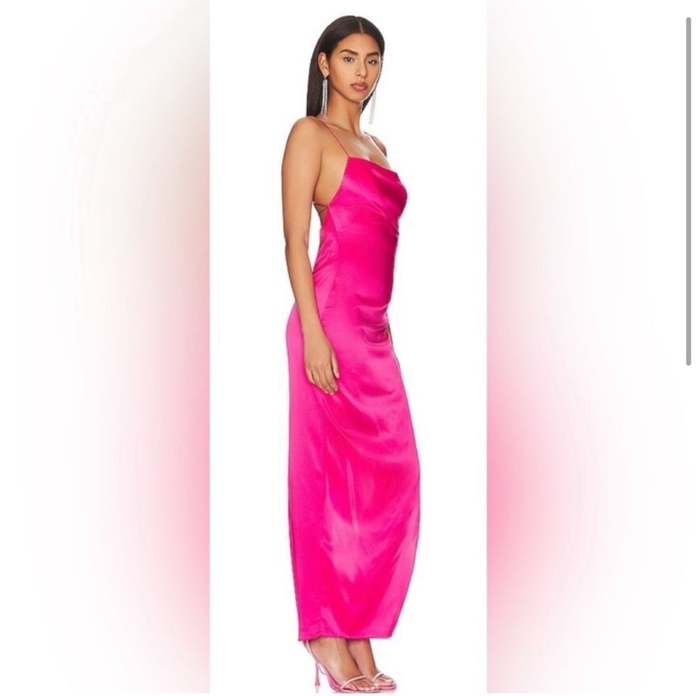 Ser.o.ya Celino Maxi Dress in Fuschia Purple Size Medium